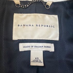 Banana Republic Italian wool jacket XS. Good condition.